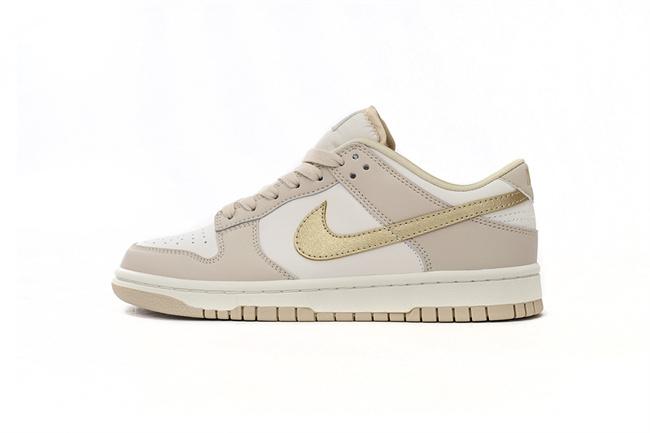 Men's Dunk Low Tan/White Shoes 0396 Men's Dunk Low Tan/White Shoes 0396